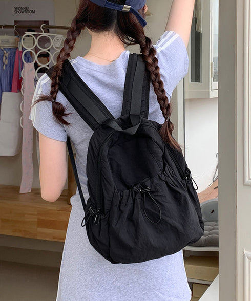 リュックサック レディース ナイロン無地 デイパック 内ポケット付き 軽い 通勤通学 カジュアル ユニセックス 背負いカバン 修学旅行 a4 アウトドア 99MHXB-001